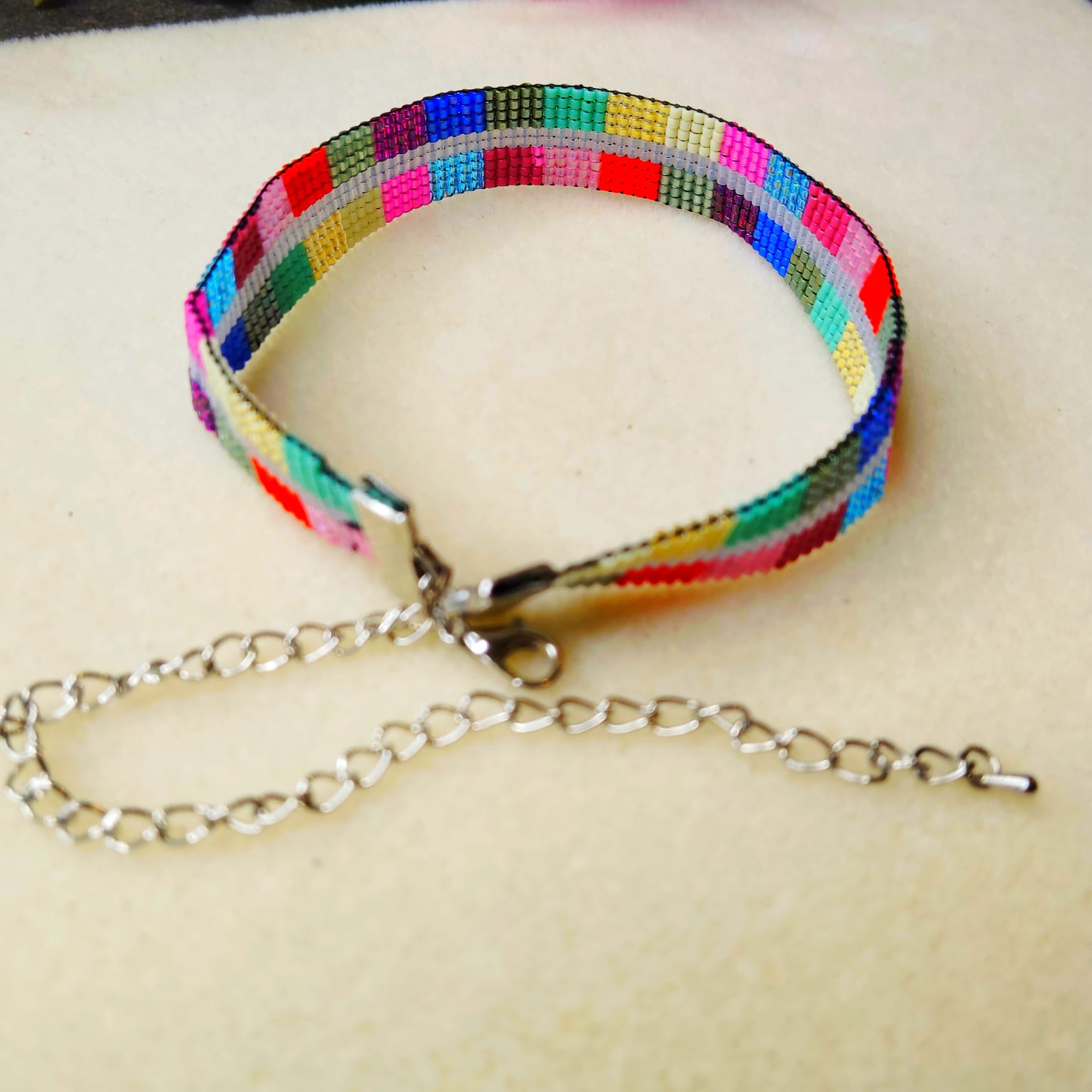 Collar en Telar - Estilo Choker - Imagen 3