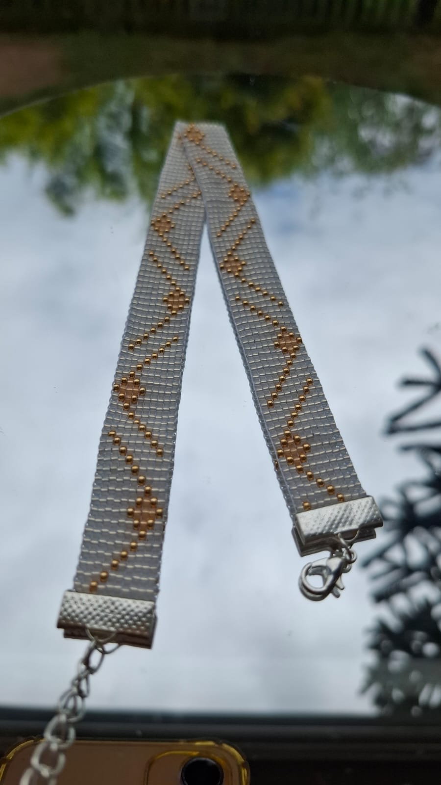 Collar en Telar - Estilo Choker - Imagen 9