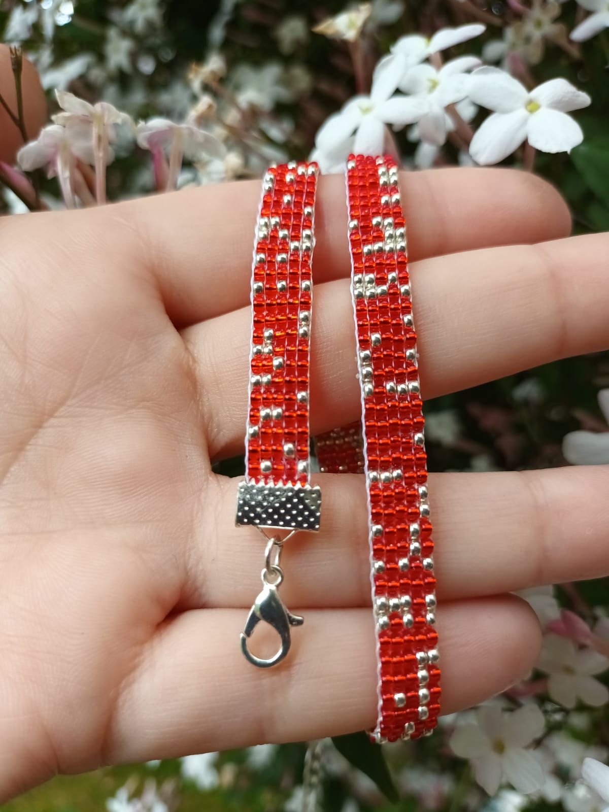 Collar en Telar - Estilo Choker - Imagen 8