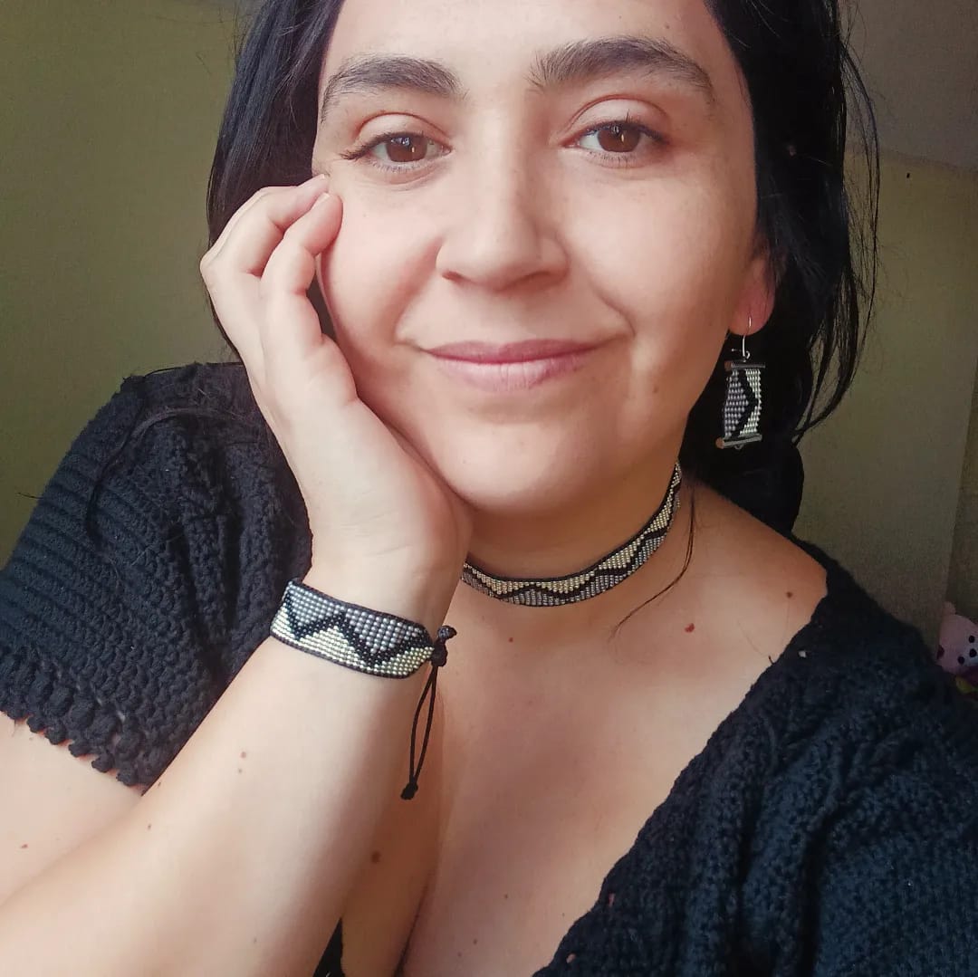 Collar en Telar - Estilo Choker - Imagen 6